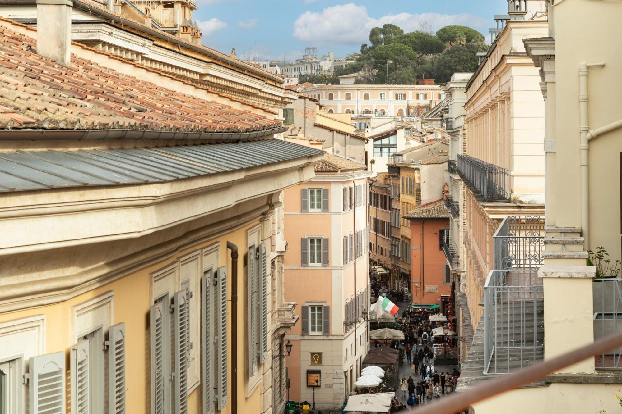 Trevi Charming Penthouse Lägenhet Rom Exteriör bild