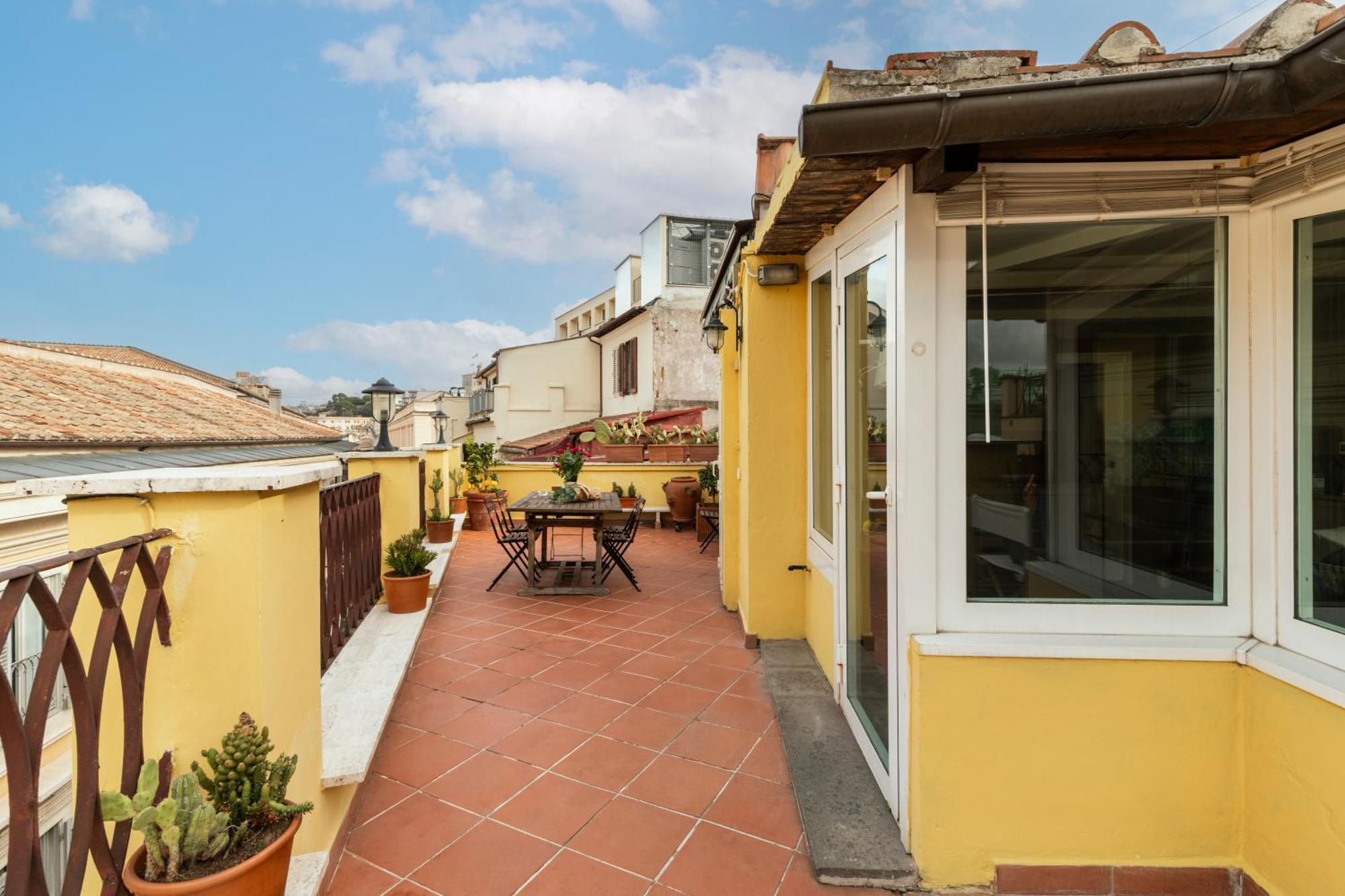 Trevi Charming Penthouse Lägenhet Rom Exteriör bild
