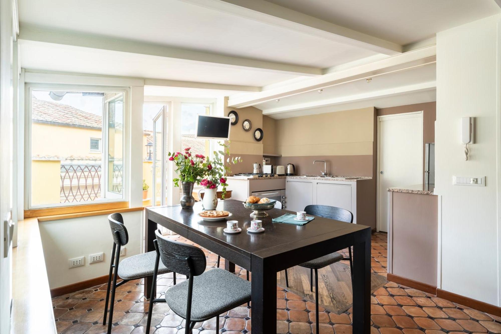 Trevi Charming Penthouse Lägenhet Rom Exteriör bild