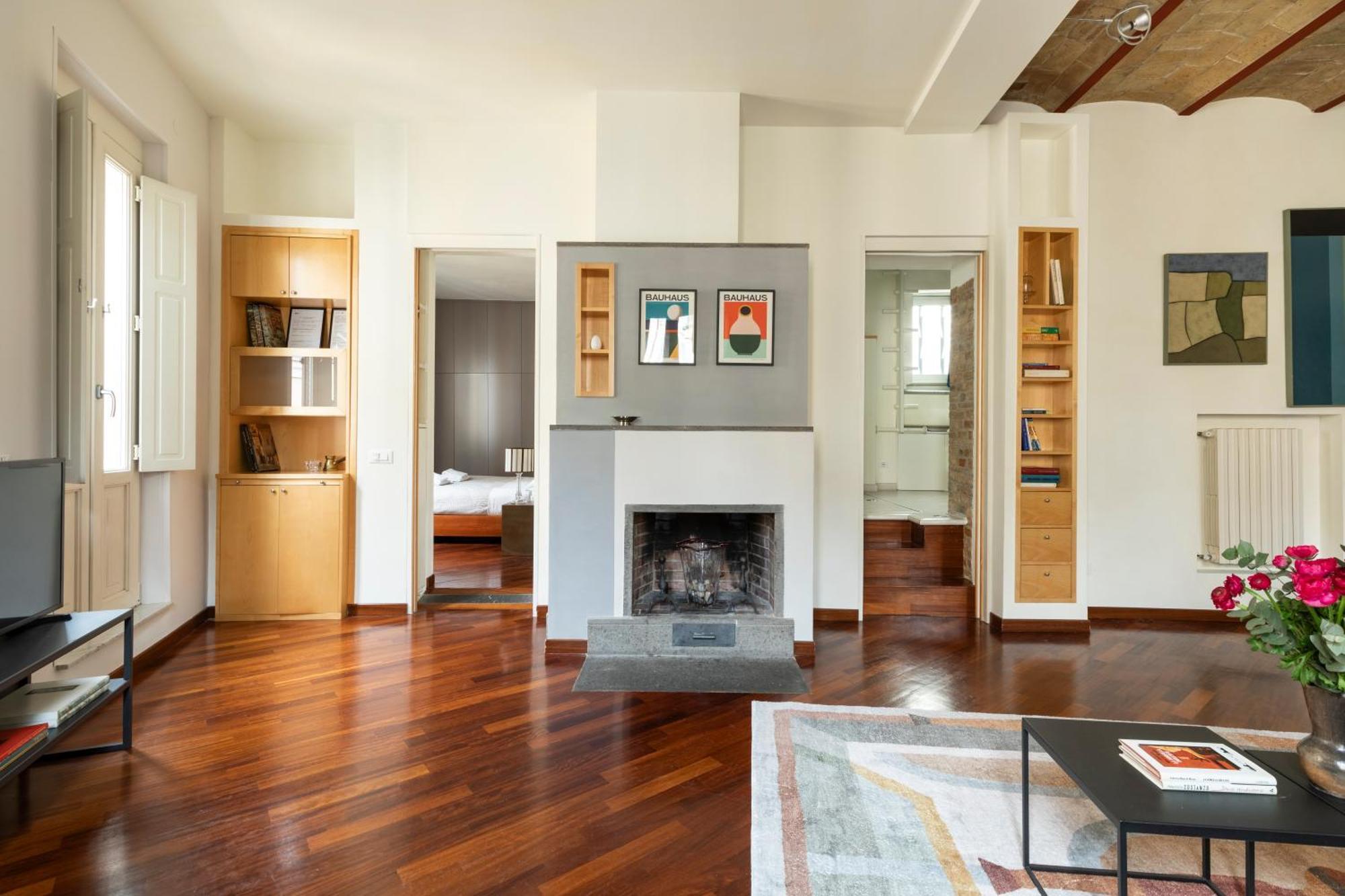 Trevi Charming Penthouse Lägenhet Rom Exteriör bild