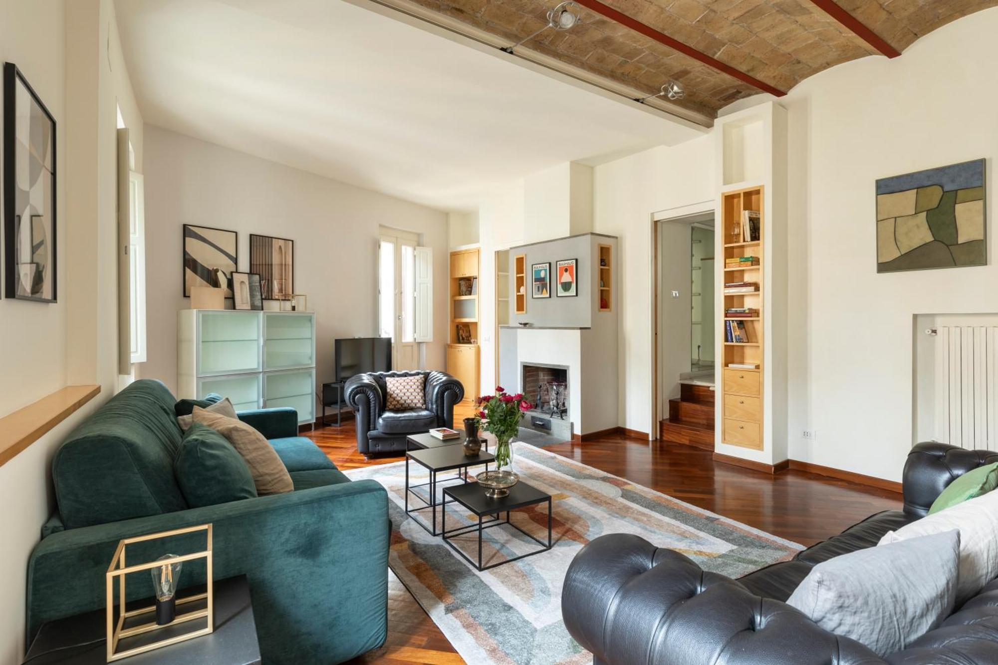 Trevi Charming Penthouse Lägenhet Rom Exteriör bild